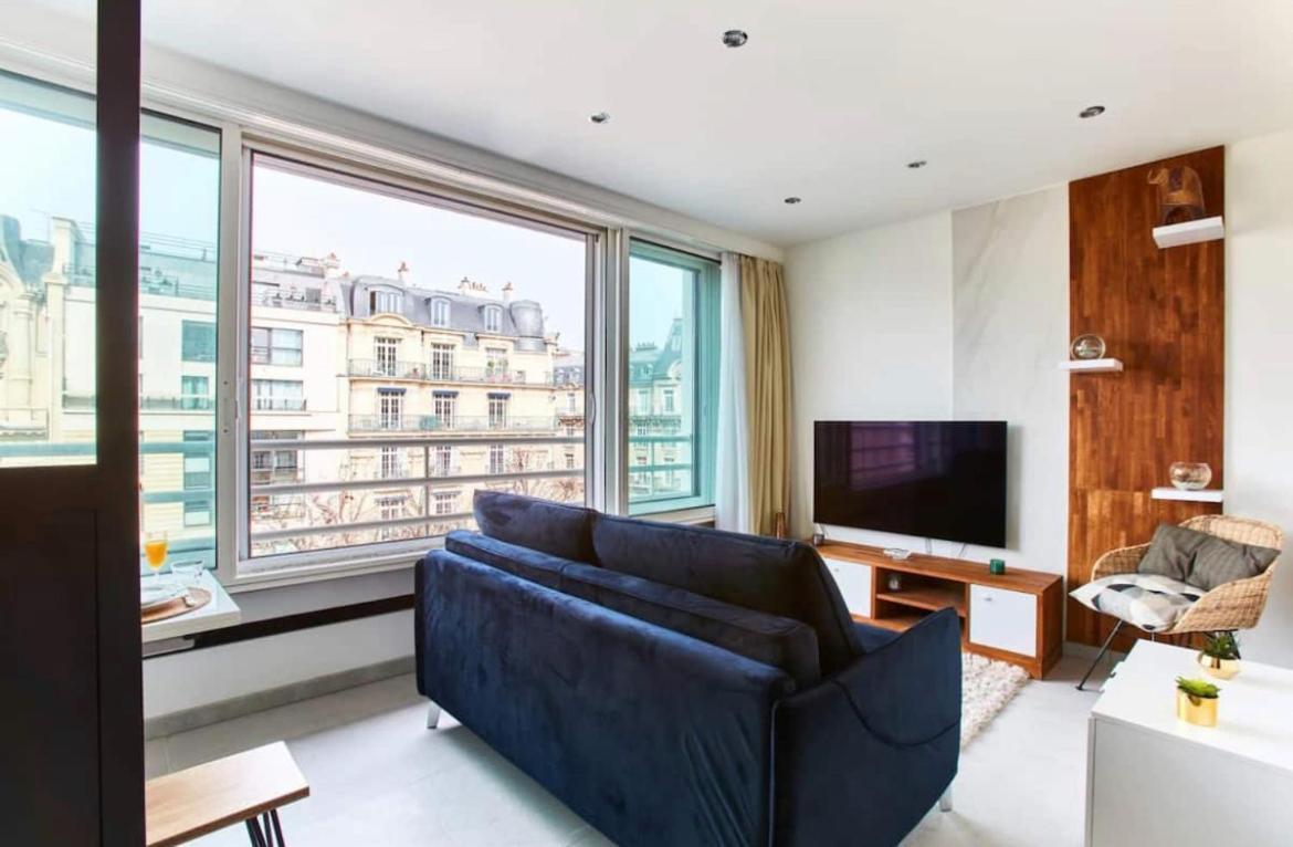 Modern 1Br By Parc Monceau Paris Exterior foto